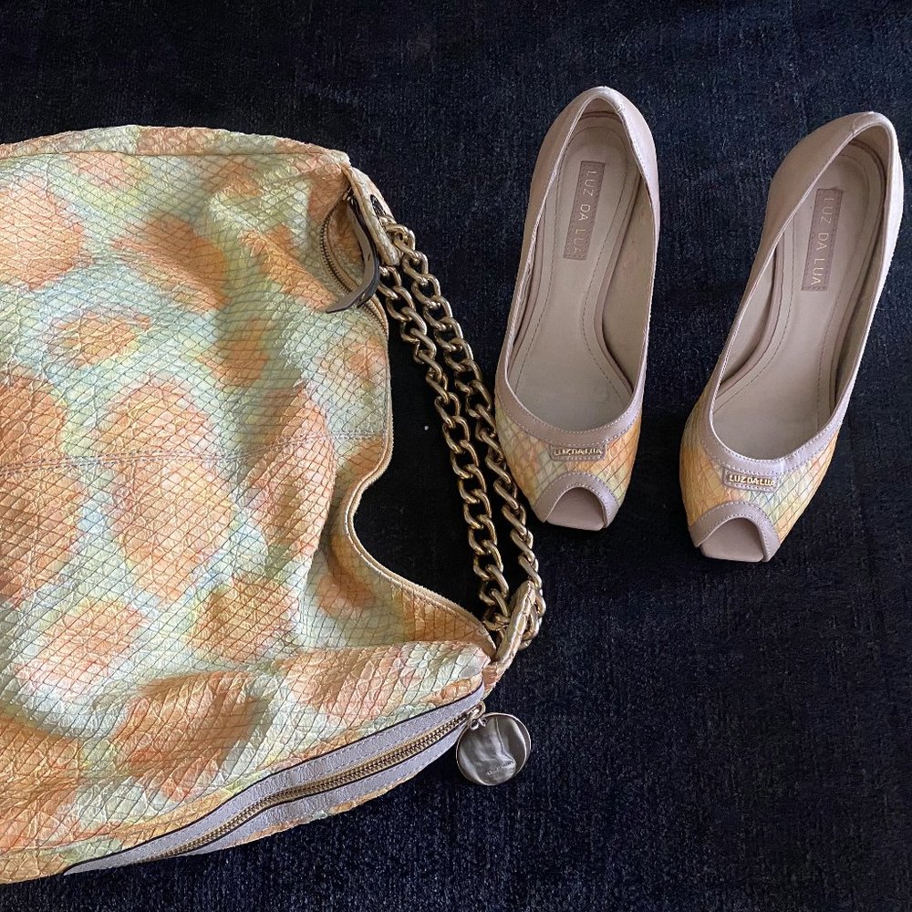 Luz Da Lua: shoes and matching Tote bag